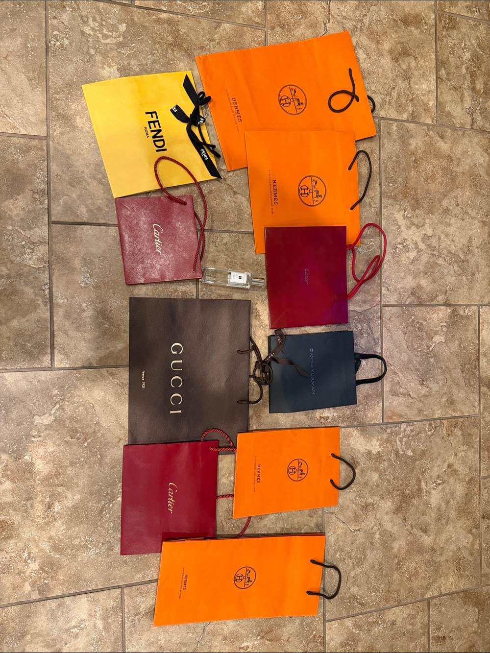 Luxury Designer Shopping Bag Collection - Assorted Brands